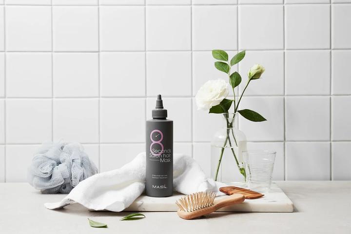 Produktbild Masi (MASIL) 8 Second Salon Hair Mask Korean Cosmetics Hair Treatment - Free Gift (200 ml)