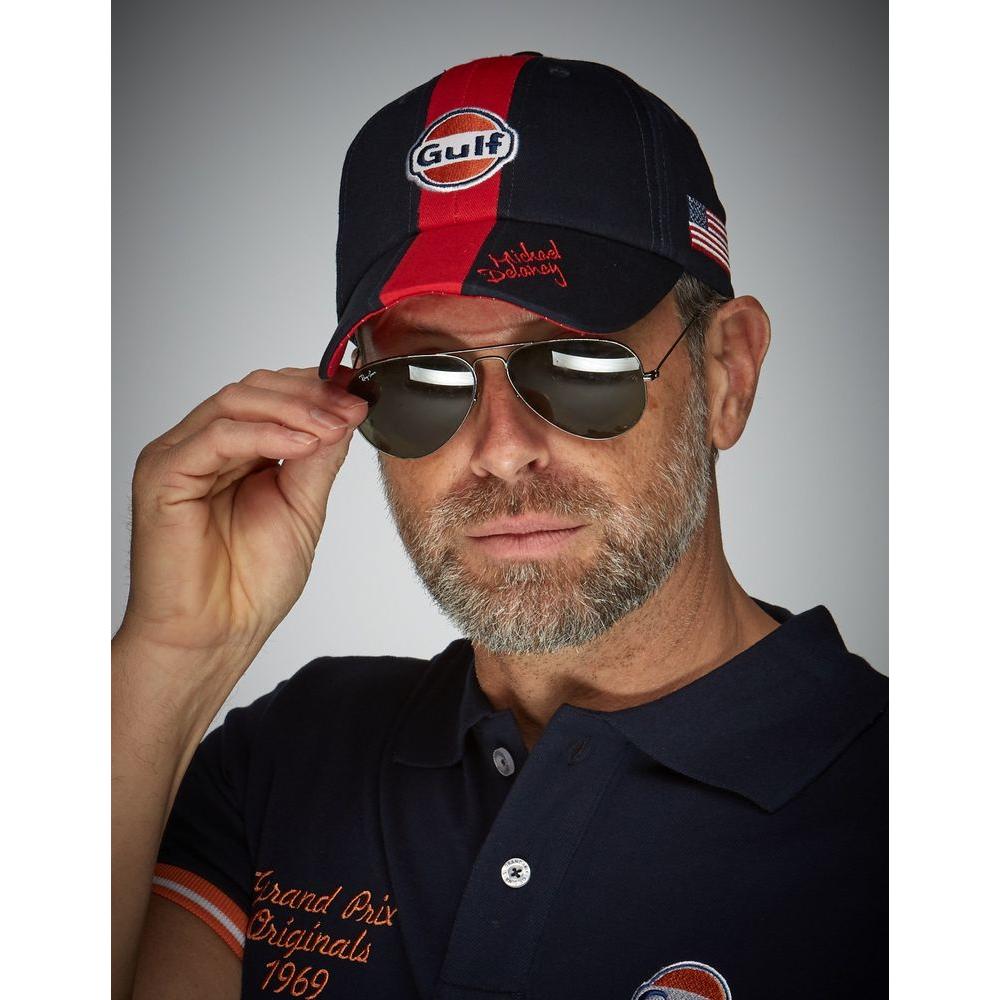 Thumbnail - Grandprix Originals, Cap, M. Delaney Basecap, navy blue uni, Blau
