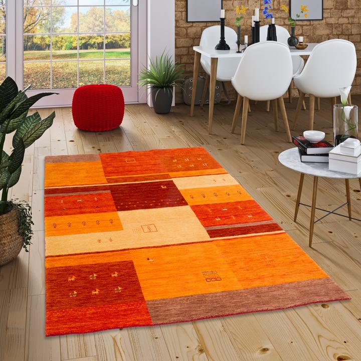 Produktbild Pergamon Natur Wolle Teppich Gabbeh Esta (200 x 140 cm)