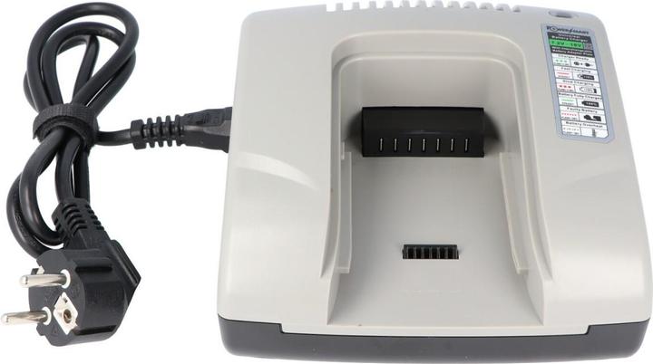 Actual product image AccuCell Basic charger for interchangeable charging adapters for various tool batteries