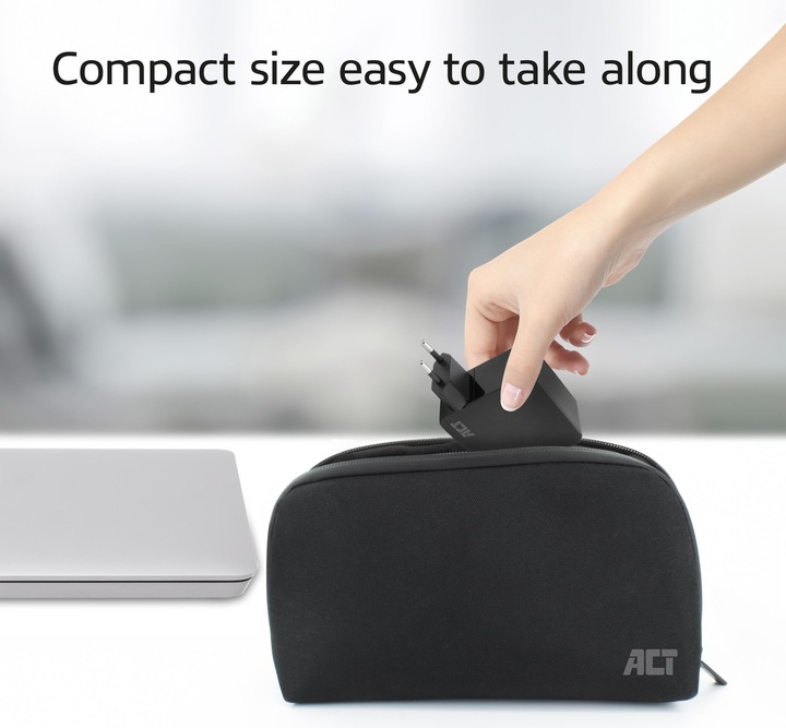 Immagine prodotto Caricatore da parete USB-C per laptop da 65W con profili Power Delivery, 2 metri (65 W)