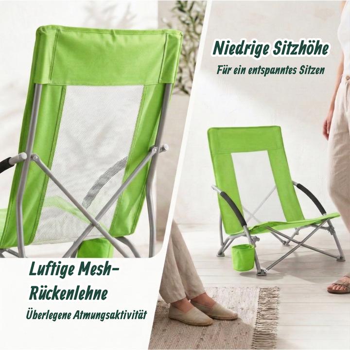 Produktbild Relaxdays Strandstuhl