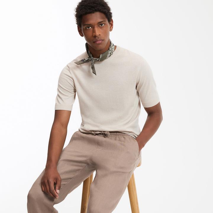 Actual product image La Redoute Collections T-Shirt mit rundem Ausschnitt (M)