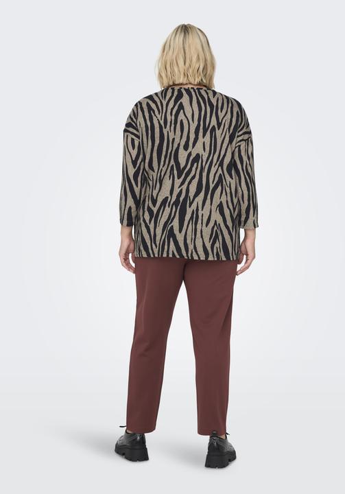 Produktbild Only Curvy Blumen Oberteil mit 3/4-Ärmeln (L)