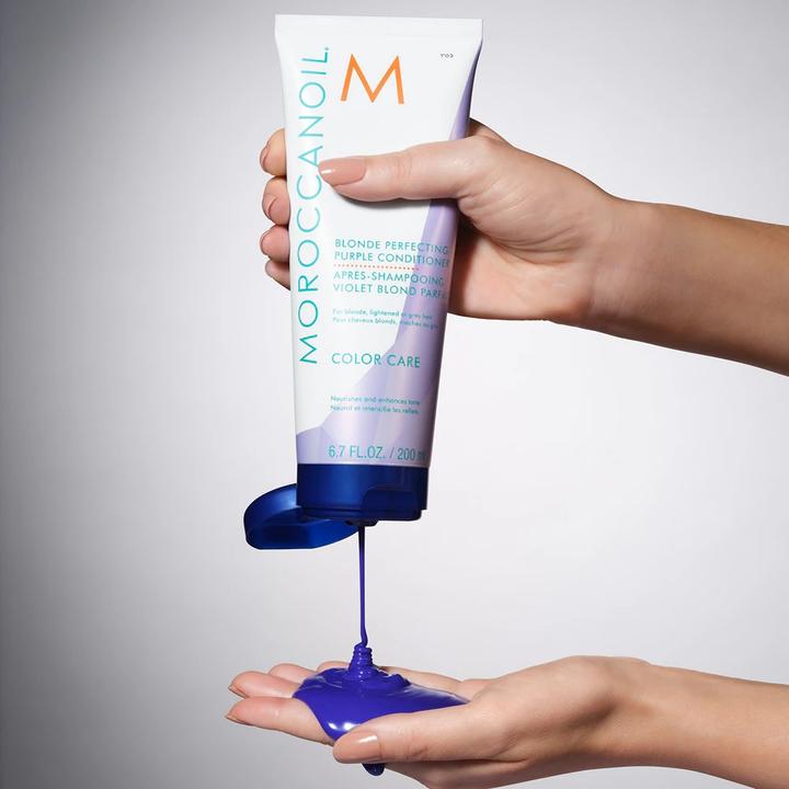 Produktbild Moroccanoil Color Care Blonde Perfecting Purple (200 ml)