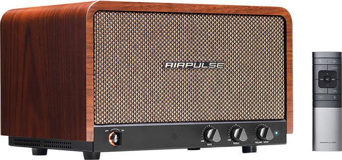 Actual product image Edifier AIRPULSE P100X wood Bluetooth