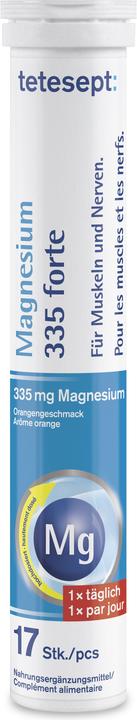 Image du produit Tetesept Magnésium 335 forte (17 pièce(s), Comprimé effervescent, 136 g)