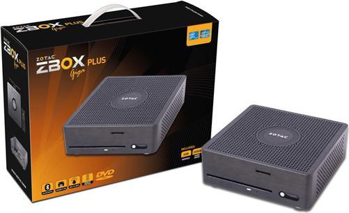 Actual product image Zotac ZBOX Giga ID72 PLUS, Intel i3-2100T, 4GB, DVD-RW (4 GB)