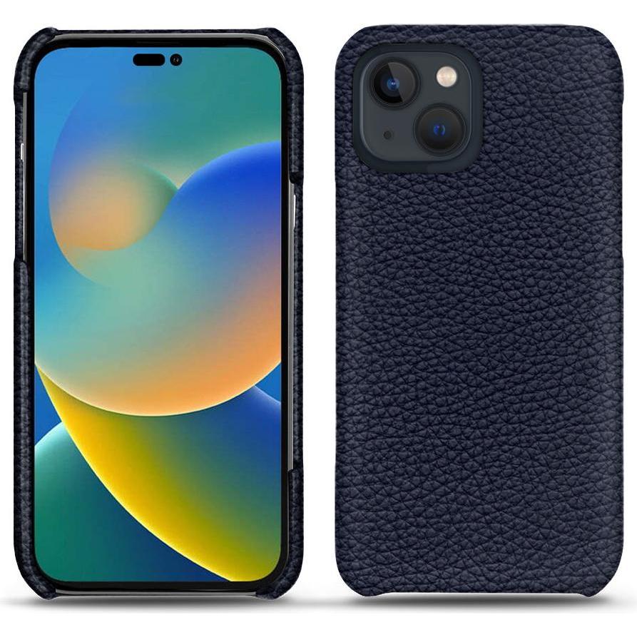 Noreve Lederschutzhülle (Apple iPhone 14), Smartphone Hülle, Violett