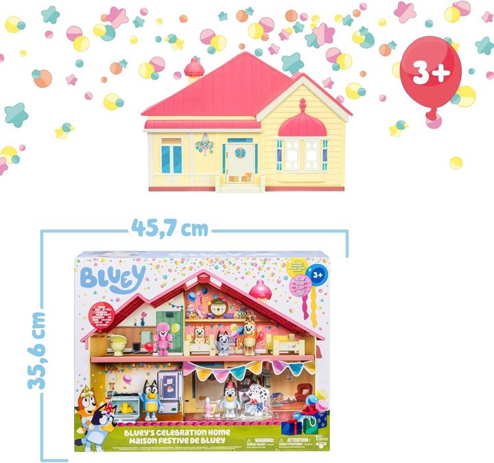 Image du produit Famosa Doll's House Bluey Celebration Home