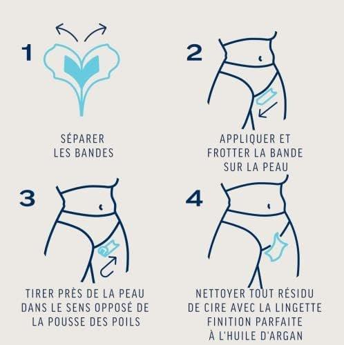 Produktbild Veet Expert Wax Strips Bikini für empfindliche Haut 16 Stück (16 x, 20 g)