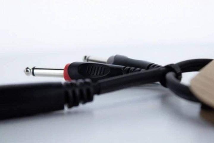 Actual product image Cordial 14885 Klinke Audio Y-Adapter (1x Klinkenbuchse 6.3 mm (stereo) - 2x Klin