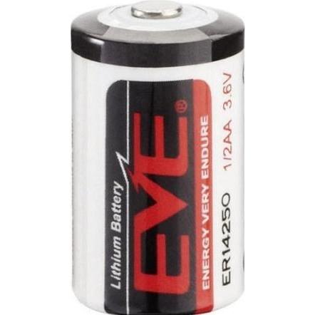 Default EVE batteri 1/2AA - 3,6V ER14250 t/gulvvarmestyring (CR 1/2AA), Batterie + pile