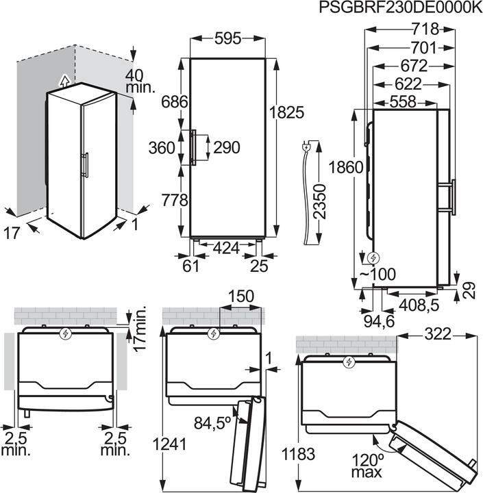 Nutritional values and ingredients AEG AC3802 (395 l)