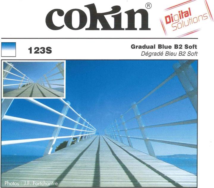 Actual product image Cokin Filter A123S course 2 soft (67 mm, Graduated neutral density filter)