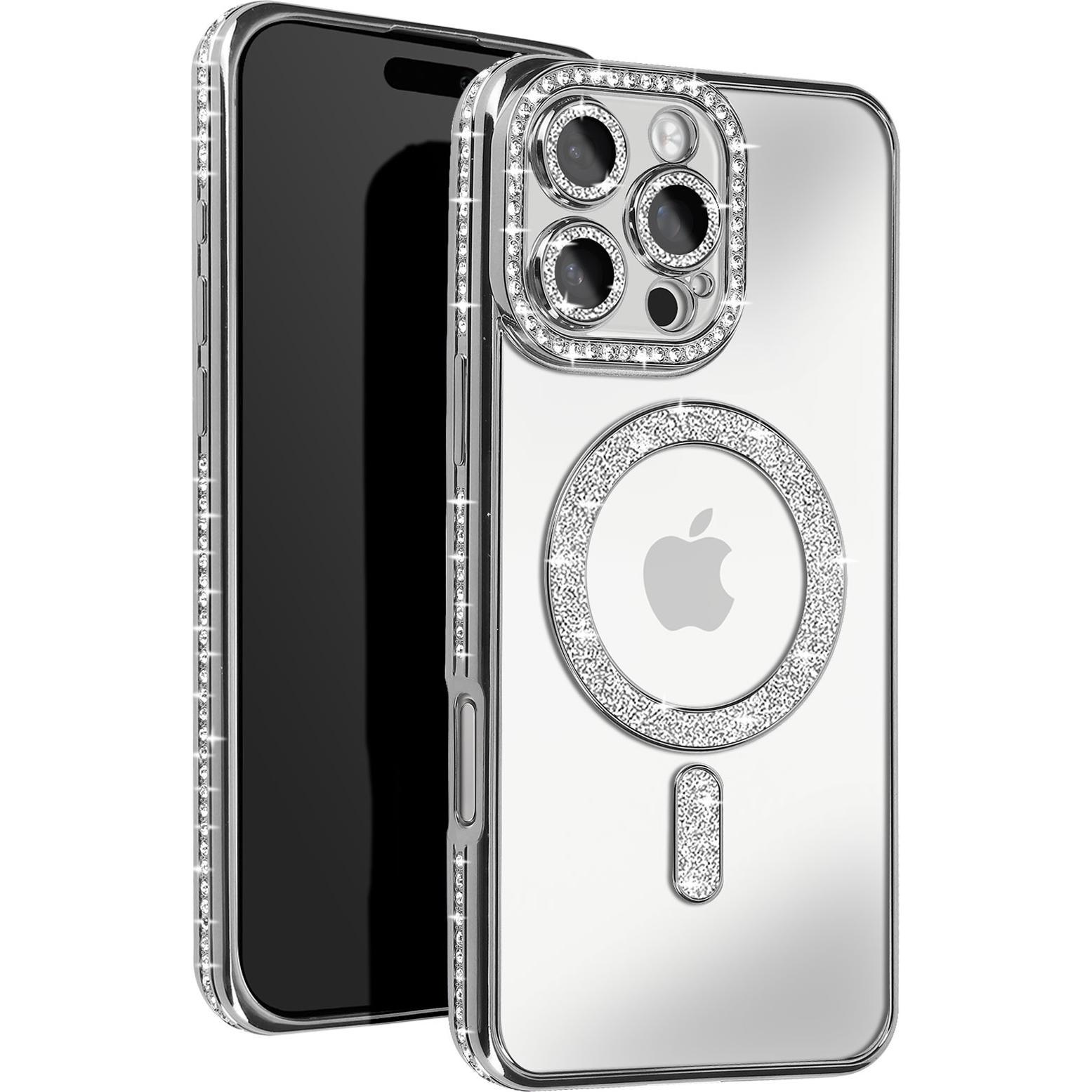 Avizar Glamor Guard Case (Apple iPhone 16 Pro Max), Smartphone Hülle, Grau