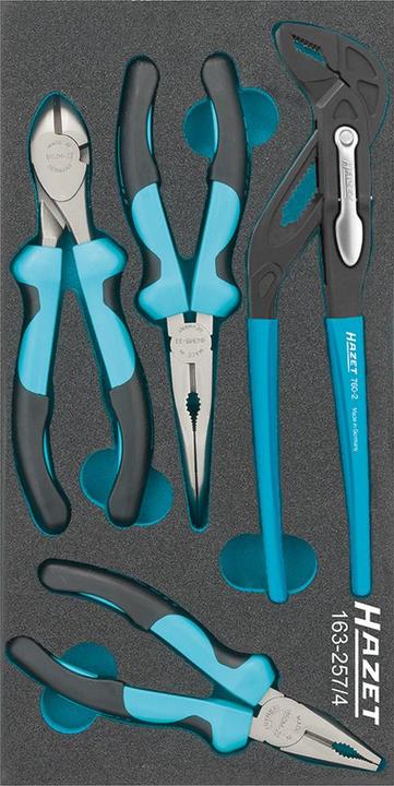 Immagine prodotto HAZET Serie di pinze 163-257/4 ∙ Numero utensili: 4
