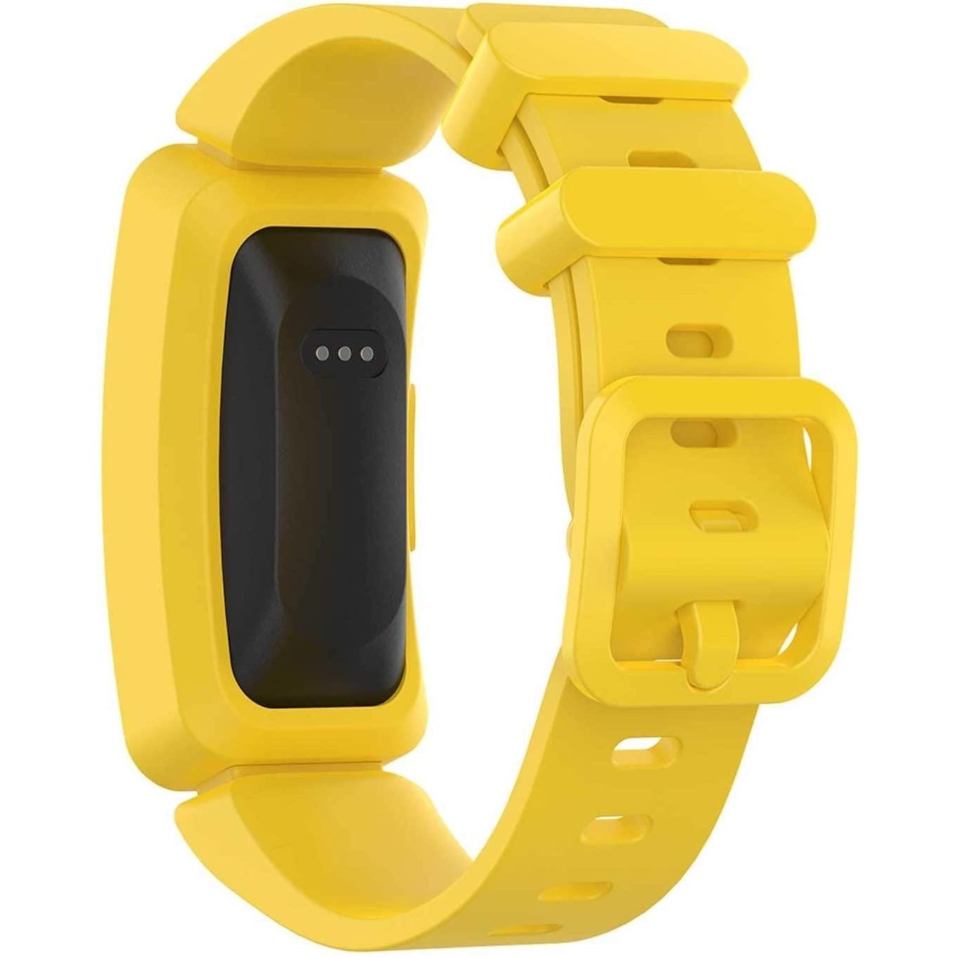 Thumbnail - Strap-it Silikonarmband (Silikon, Ace 2), Uhrenarmband, Gelb