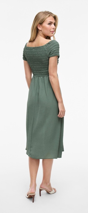 Produktbild Vila VIRITA Midi Gesmoktes Kleid (42)
