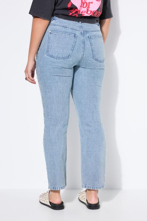 Immagine prodotto Studio Untold Mom jeans con cinque tasche e perline (48)
