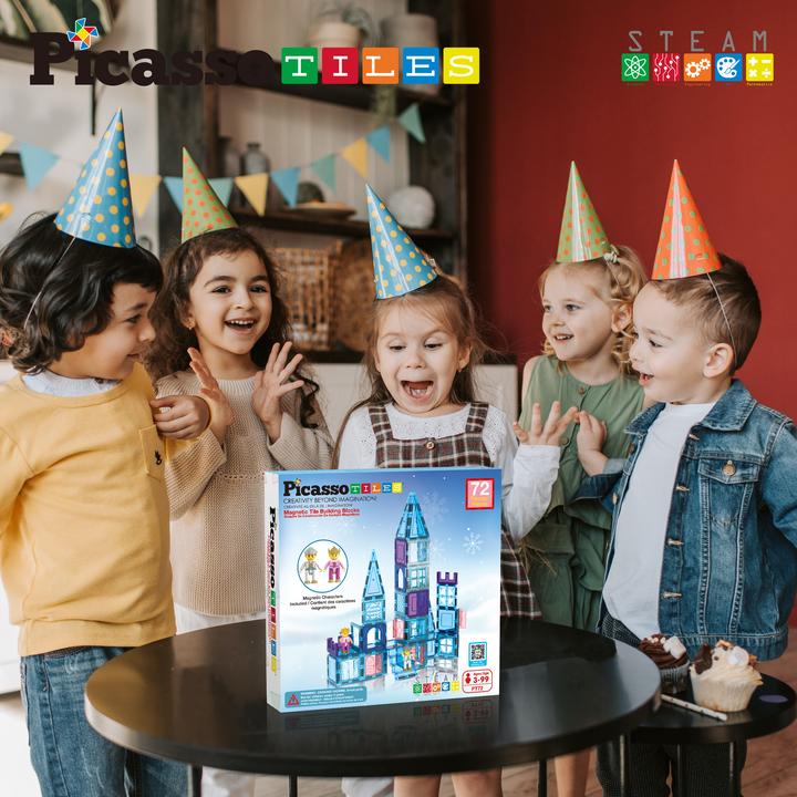 Productafbeelding PicassoTiles Picasso Tegels - Set Winterthema IJs