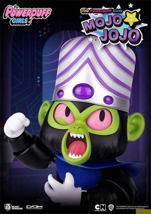 Image du produit Beast Kingdom Les Supers Nanas figurine Dynamic Action Heroes 1/9 Mojo Jojo 14 cm