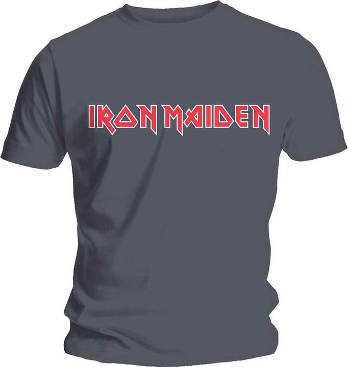 Actual product image Iron Maiden Classic Logo Mens (S)