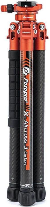Immagine prodotto Fotopro X Aircross 3 Lite Carbon Tripod Oranje (Materiale sintetico)
