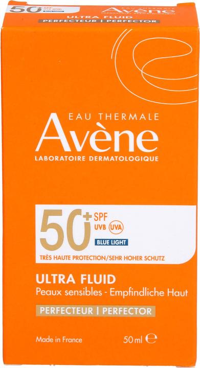 Image du produit Avène Ultra Fluid Perfector LSF 50 für empfindliche Haut, 50 ml Creme (Crème solaire visage, SPF 50, 50 ml)