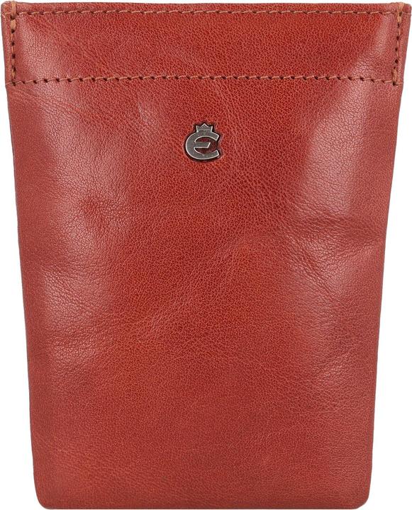 Actual product image Esquire Toscana leather key case 6 cm
