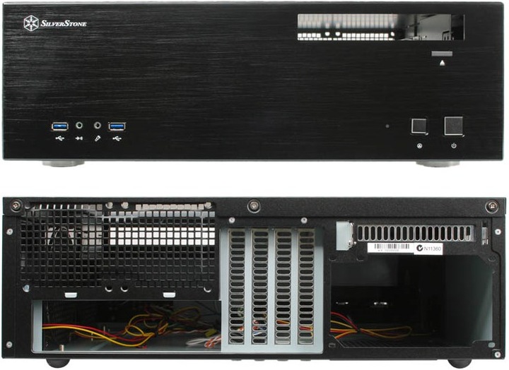 Actual product image Silverstone SST-GD04B Grandia (mATX, Mini-ITX)