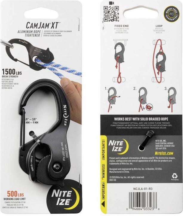Actual product image Nite Ize Cord tensioner CamJam XT