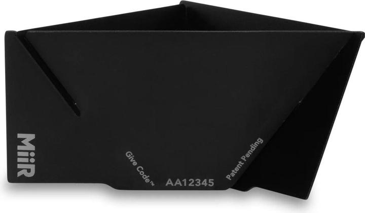 Actual product image Miir Pourigami Black - Dripper