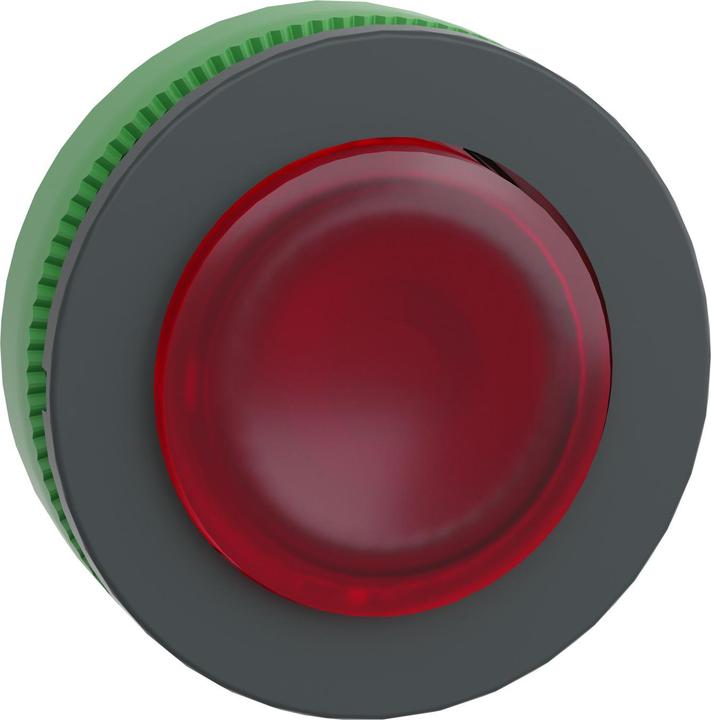 Immagine prodotto APC Pulsante illuminato ad elemento frontale, piatto, ø30mm, IP69K, rosso, in rilievo, a scatto