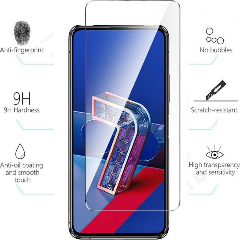 Thumbnail - Screenguard Asus Zenfone 7 / 7 Pro Panzerglas Schutzfolie Case Friendly Design (1 Stück, Asus Zenfone 7), Smartphone Sch...
