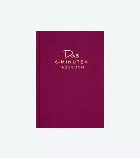 Actual product image Das 6-Minuten-Tagebuch (German, Dominik Spenst, 2020)