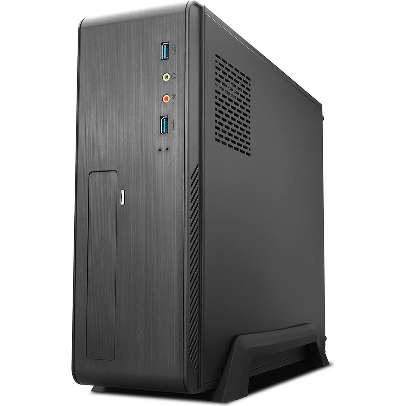 Tooq Technology CAJA 3006DU3C SLIM500W USB3,0 LECTOR TARJETAS (mATX, Mini-ITX), Case PC, Nero
