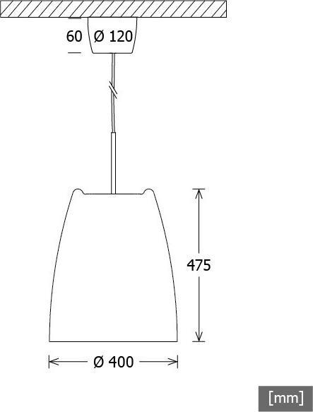 Actual product image LTS LED pendant light (2290 lm)