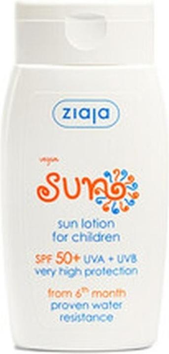 Immagine prodotto Ziaja Lozione solare per bambini SPF 50 125ml (Crema solare, SPF 50+, 125 ml)