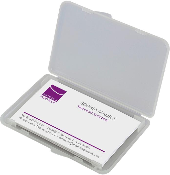 Image du produit Sigel Etui pour cartes de visite (A8)