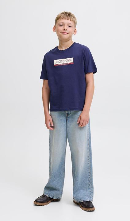 Produktbild Jack & Jones Jorinwood Block Brand Tee Ss Cn Noos Jnr (152)