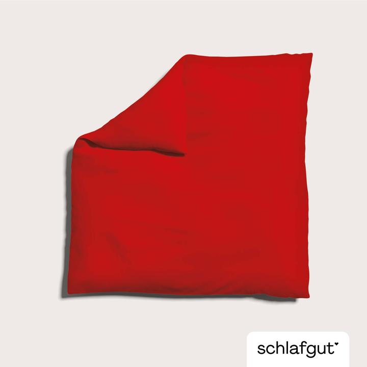 Actual product image schlafgut Woven Satin (Duvet cover, 200 x 200 cm)