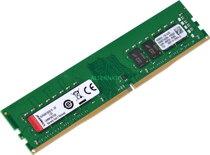Kingston ValueRAM (1 x 16GB, 2666 MHz, RAM DDR4, DIMM)