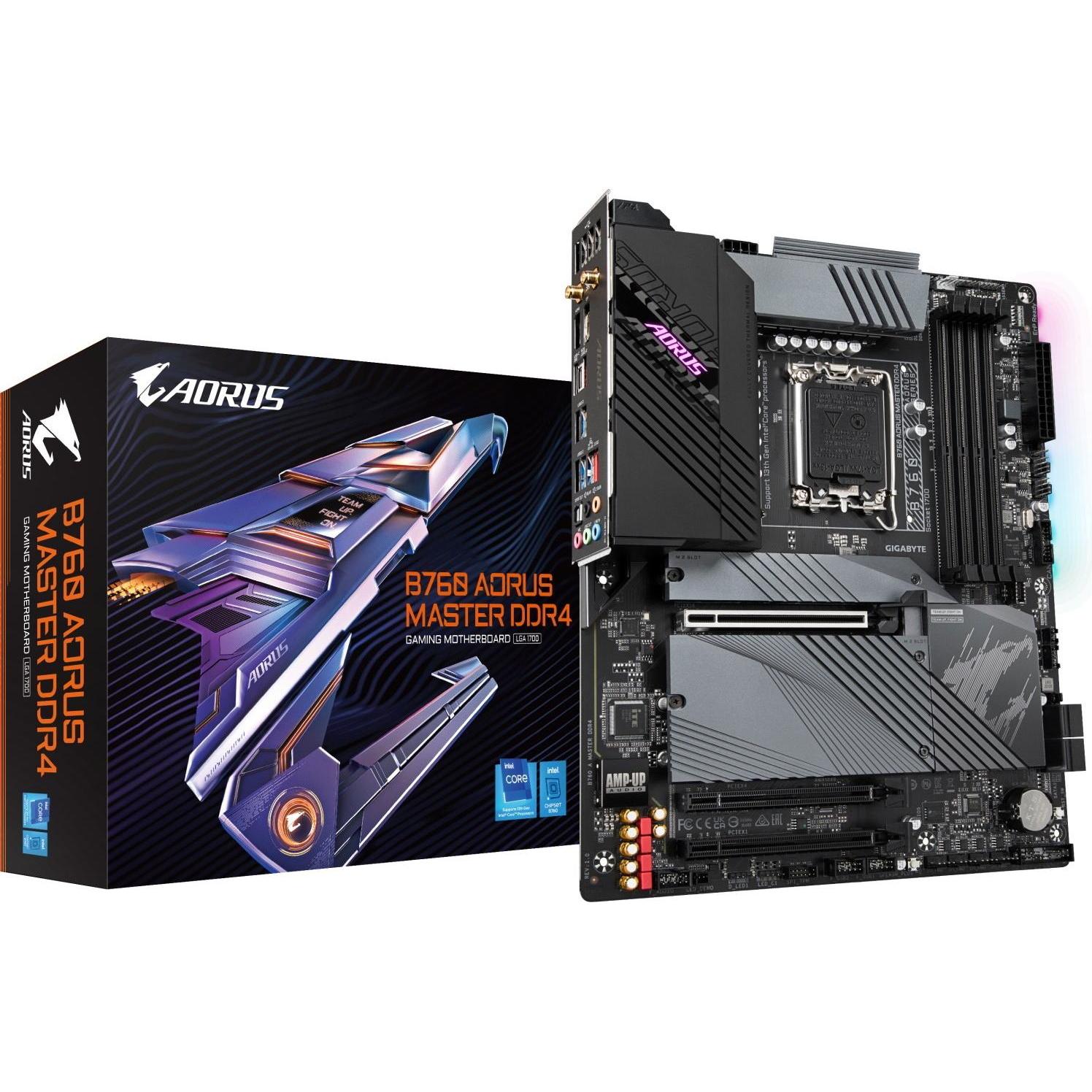 Gigabyte B760 A MASTER (LGA 1700, Intel B760 Express, ATX), Mainboard