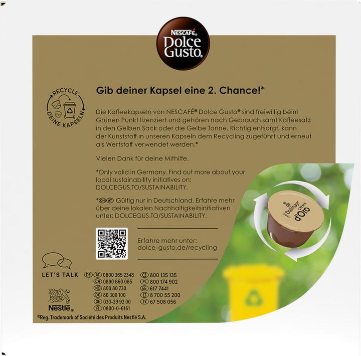 Produktbild Nescafé Dolce Gusto DallCremaOro (16 x Port.)