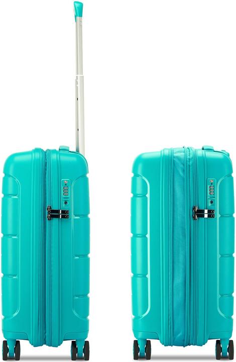Actual product image Modo by Roncato Starlight 3.0 4 Rollen Kofferset 2-teilig mit Dehnfalte (112 l)