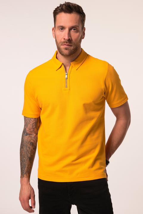 Actual product image JP1880 polo shirt, short sleeve, piqué, zip, up to 8 XL (5XL)