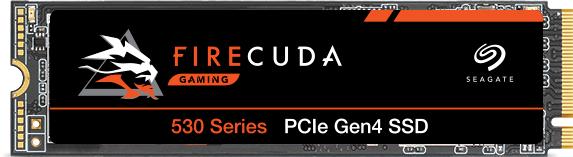 Actual product image Seagate FireCuda 530R with Heatsink (2000 GB, M.2 2280)