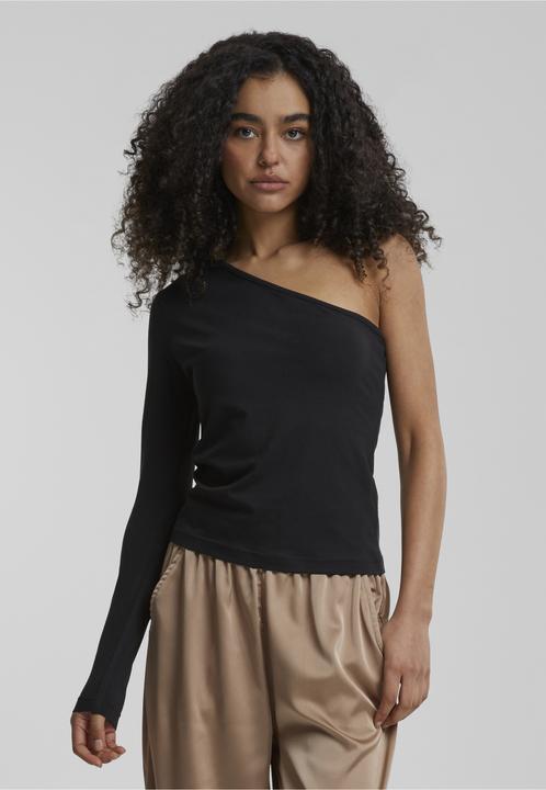 Produktbild Urban Classics Ladies Asymmetric Longsleeve (L)
