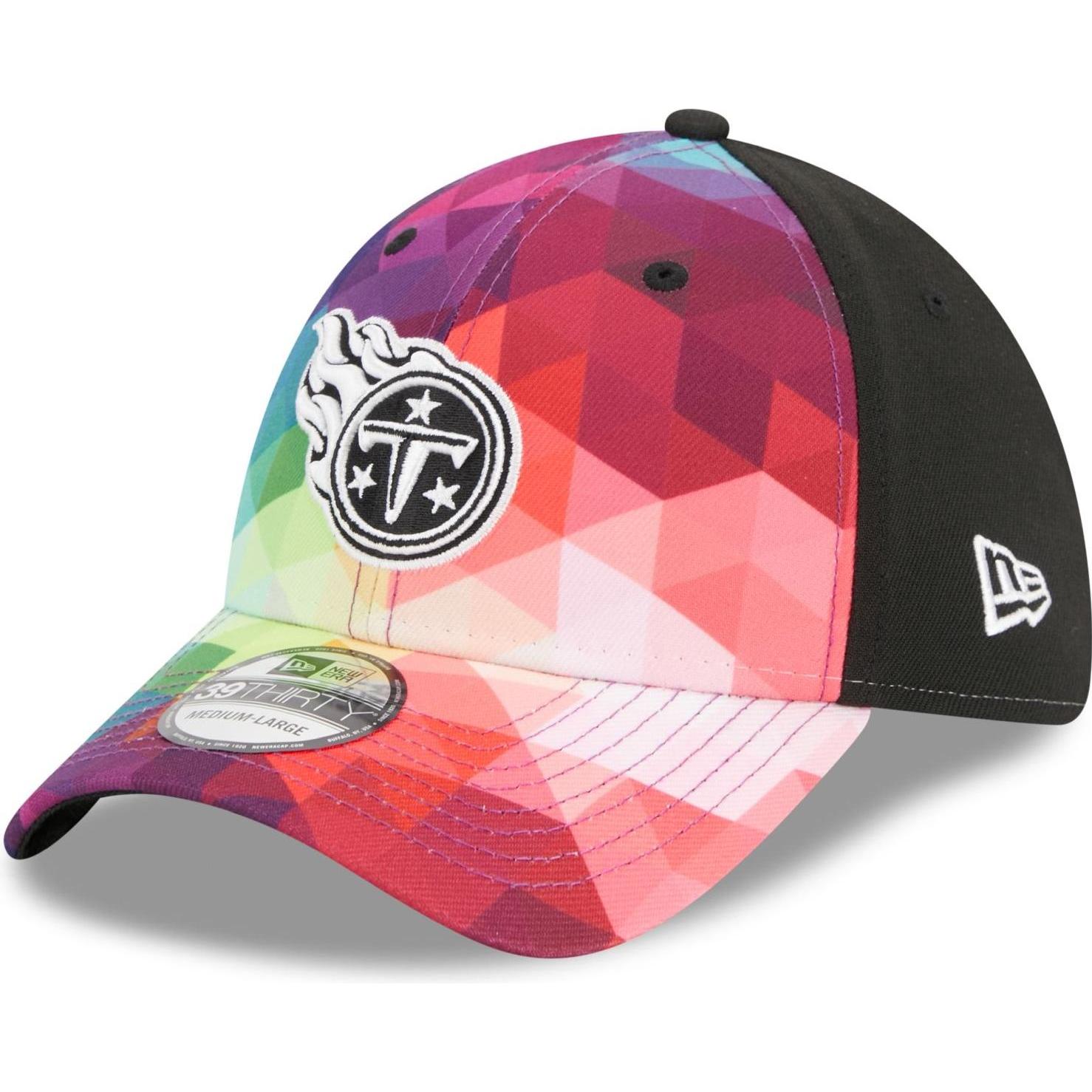 New Era, Herren, Cap, 39Thirty Cap CRUCIAL CATCH Tennessee Titans - L/XL, Mehrfarbig, (L)